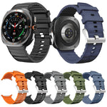 無地スポーツシリコンウォッチバンド、Samsung Galaxy Watch Ultra 47mm / Ultra 2025用