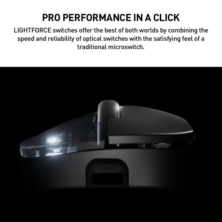 Logitech G Pro X SUPERLIGHT 2 DEX Wireless Gaming Mouse