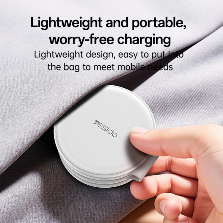 Yesido DS29 5-in-1 折りたたみワイヤレス充電器 電話・時計・イヤホン対応 DS29