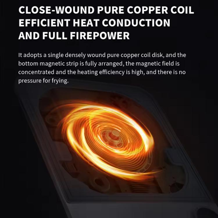 オリジナル Xiaomi Mijia スマート 超薄型 誘導クッカー 2100W 家庭用 誘導クッカー, Mijia 超薄型 誘導クッカー