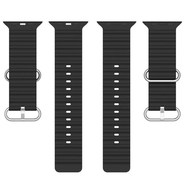 xDfind オーシャンシリコンウォッチバンド、Apple Watch 46mm / 49mm / 45mm / 44mm用、Apple Watch 42mm / 41mm / 40mm / 38mm用