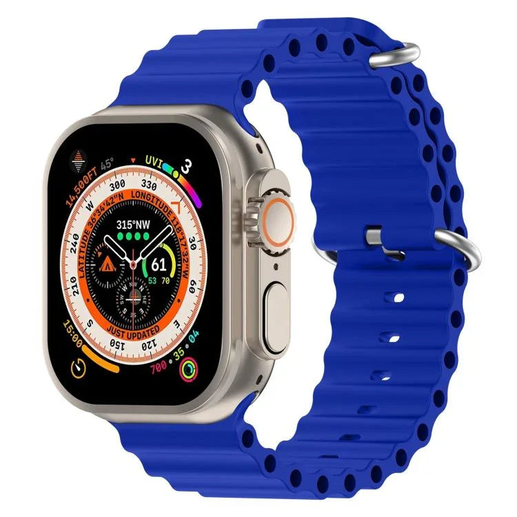 xDfind オーシャンシリコンウォッチバンド、Apple Watch 46mm / 49mm / 45mm / 44mm用、Apple Watch 42mm / 41mm / 40mm / 38mm用