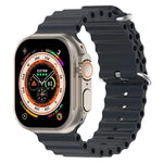 xDfind オーシャンシリコンウォッチバンド、Apple Watch 46mm / 49mm / 45mm / 44mm用、Apple Watch 42mm / 41mm / 40mm / 38mm用