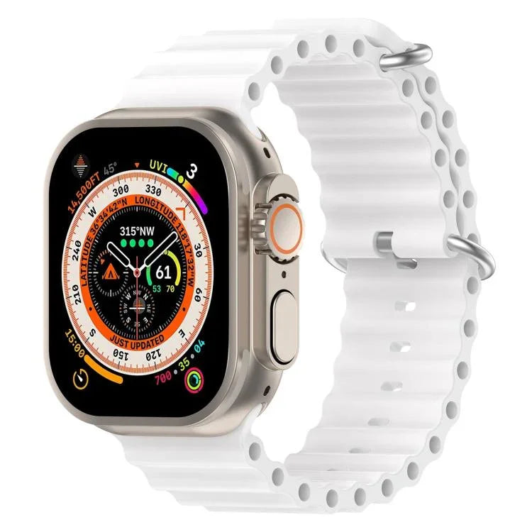 xDfind オーシャンシリコンウォッチバンド、Apple Watch 46mm / 49mm / 45mm / 44mm用、Apple Watch 42mm / 41mm / 40mm / 38mm用