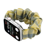 JK制服スタイル布＋ステンレススチールウォッチリストストラップ、Apple Watch Series 7 45mm / 6 & SE & 5 & 4 44mm / 3 & 2 & 1 42mm用、Apple Watch Series 7 41mm / 6 & SE & 5 & 4 40mm / 3 & 2 & 1 38mm用