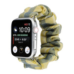 JK制服スタイル布＋ステンレススチールウォッチリストストラップ、Apple Watch Series 7 45mm / 6 & SE & 5 & 4 44mm / 3 & 2 & 1 42mm用、Apple Watch Series 7 41mm / 6 & SE & 5 & 4 40mm / 3 & 2 & 1 38mm用