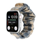 JK制服スタイル布＋ステンレススチールウォッチリストストラップ、Apple Watch Series 7 45mm / 6 & SE & 5 & 4 44mm / 3 & 2 & 1 42mm用、Apple Watch Series 7 41mm / 6 & SE & 5 & 4 40mm / 3 & 2 & 1 38mm用