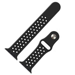 xDfind ツートーンシリコンスポーツウォッチバンド、Apple Watch 46mm / 49mm / 45mm / 44mm用、Apple Watch 42mm / 41mm / 40mm / 38mm用