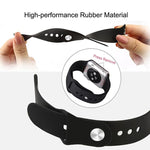xDfind 無地シリコンスポーツウォッチバンド、Apple Watch 46mm / 49mm / 45mm / 44mm用、Apple Watch 42mm / 41mm / 40mm / 38mm用