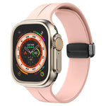 xDfind 無地マグネティックバックルシリコンウォッチバンド、Apple Watch 46mm / 49mm / 45mm / 44mm用、Apple Watch 42mm / 41mm / 40mm / 38mm用