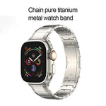 ワンビーズ純チタンバックルウォッチバンド、Apple Watch 46mm / 49mm / 45mm / 44mm用、Apple Watch 42mm / 41mm / 40mm / 38mm用