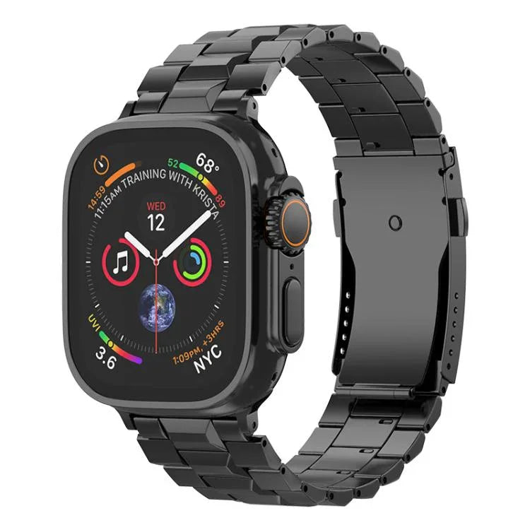 T字型タートルバックル 取り外し可能 チタンウォッチバンド、Apple Watch 46mm / 49mm / 45mm / 44mm用、Apple Watch 42mm / 41mm / 40mm / 38mm用
