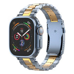 T字型タートルバックル 取り外し可能 チタンウォッチバンド、Apple Watch 46mm / 49mm / 45mm / 44mm用、Apple Watch 42mm / 41mm / 40mm / 38mm用