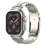 T字型タートルバックル 取り外し可能 チタンウォッチバンド、Apple Watch 46mm / 49mm / 45mm / 44mm用、Apple Watch 42mm / 41mm / 40mm / 38mm用