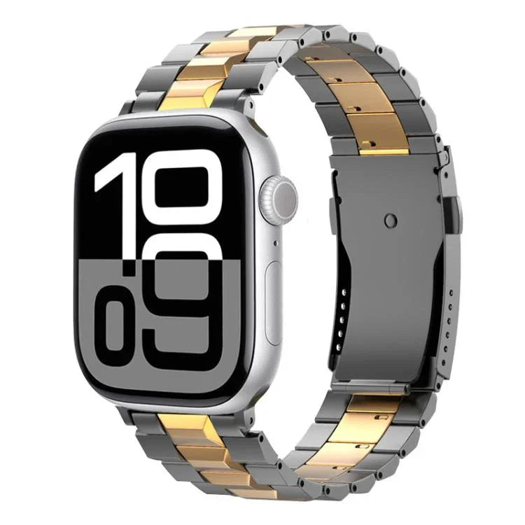 T字型タートルバックル 取り外し可能 チタンウォッチバンド、Apple Watch 46mm / 49mm / 45mm / 44mm用、Apple Watch 42mm / 41mm / 40mm / 38mm用