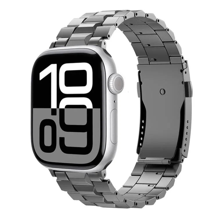 T字型タートルバックル 取り外し可能 チタンウォッチバンド、Apple Watch 46mm / 49mm / 45mm / 44mm用、Apple Watch 42mm / 41mm / 40mm / 38mm用