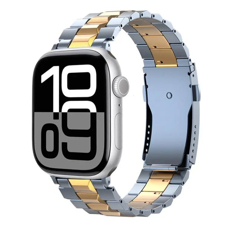 T字型タートルバックル 取り外し可能 チタンウォッチバンド、Apple Watch 46mm / 49mm / 45mm / 44mm用、Apple Watch 42mm / 41mm / 40mm / 38mm用