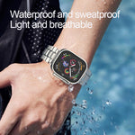 T字型タートルバックル 取り外し可能 チタンウォッチバンド、Apple Watch 46mm / 49mm / 45mm / 44mm用、Apple Watch 42mm / 41mm / 40mm / 38mm用