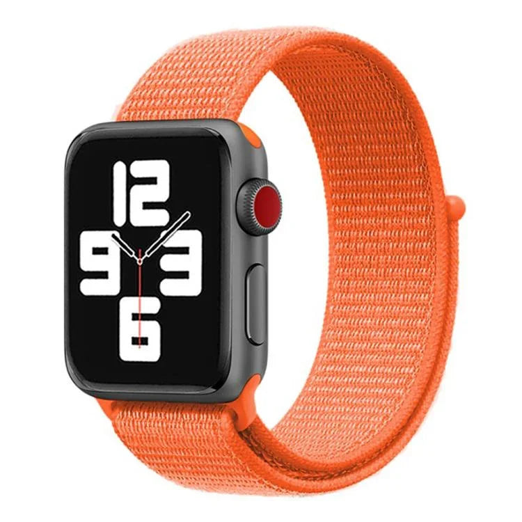 xDfind ナイロンループフック＆ループファスナウォッチバンド、Apple Watch 42mm / 41mm / 40mm / 38mm用
