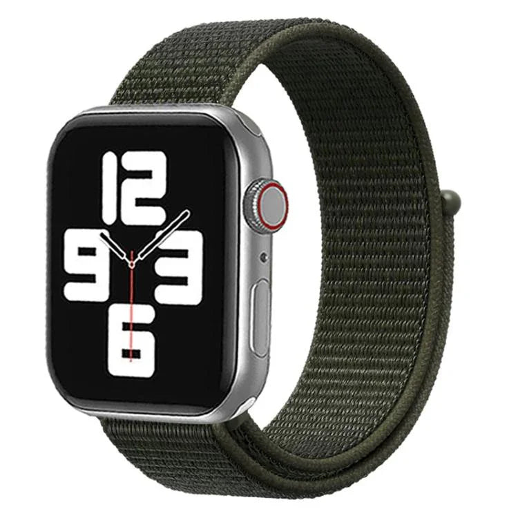 xDfind ナイロンループフック＆ループファスナウォッチバンド、Apple Watch 42mm / 41mm / 40mm / 38mm用
