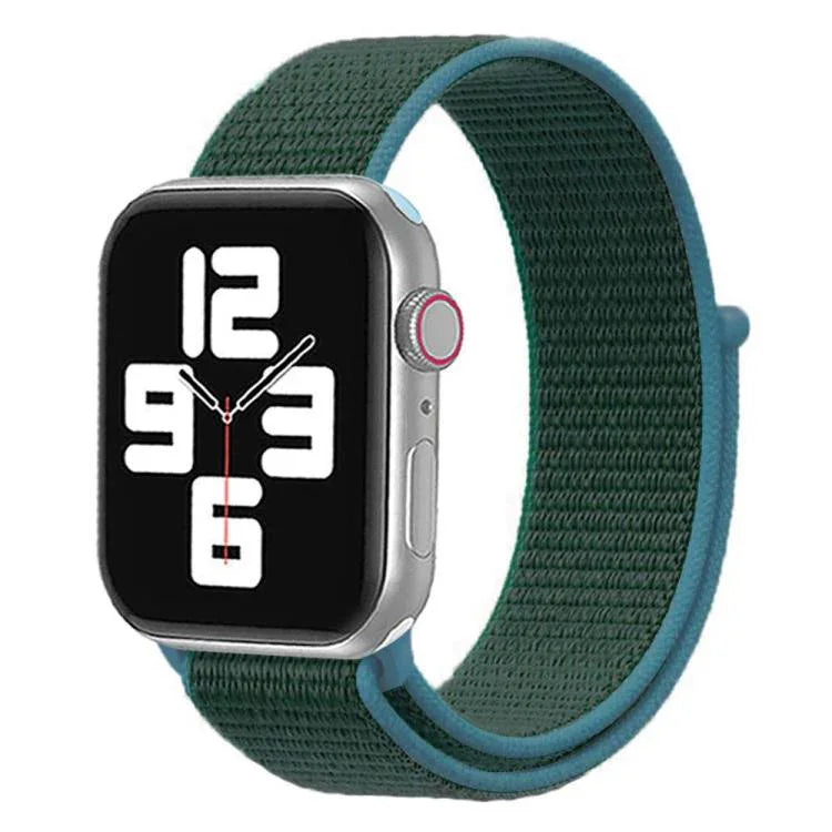 xDfind ナイロンループフック＆ループファスナウォッチバンド、Apple Watch 42mm / 41mm / 40mm / 38mm用