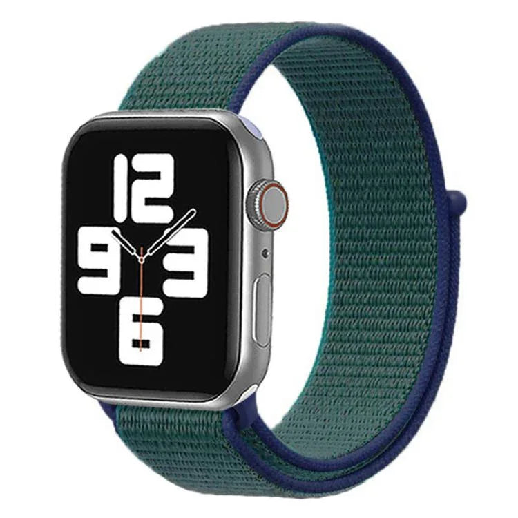 xDfind ナイロンループフック＆ループファスナウォッチバンド、Apple Watch 42mm / 41mm / 40mm / 38mm用