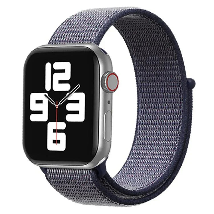 xDfind ナイロンループフック＆ループファスナウォッチバンド、Apple Watch 42mm / 41mm / 40mm / 38mm用