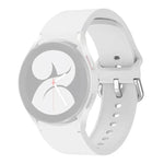 xDfind ソリッドカラー カラフルバックル クイックリリースシリコンウォッチバンド、Samsung Galaxy Watch7 / Watch FE 40mm用、Samsung Galaxy Watch6 / Watch6 Classic用、Samsung Galaxy Watch5 / Watch5 Pro用、Samsung Galaxy Watch4 / Watch4 Classic用