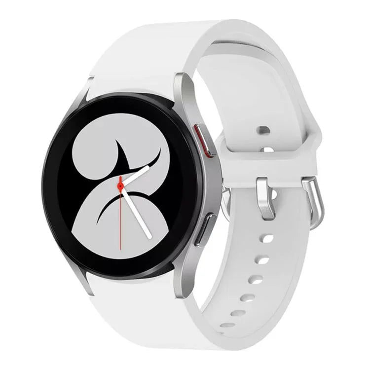 xDfind ソリッドカラー カラフルバックル クイックリリースシリコンウォッチバンド、Samsung Galaxy Watch7 / Watch FE 40mm用、Samsung Galaxy Watch6 / Watch6 Classic用、Samsung Galaxy Watch5 / Watch5 Pro用、Samsung Galaxy Watch4 / Watch4 Classic用