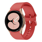 xDfind ソリッドカラー カラフルバックル クイックリリースシリコンウォッチバンド、Samsung Galaxy Watch7 / Watch FE 40mm用、Samsung Galaxy Watch6 / Watch6 Classic用、Samsung Galaxy Watch5 / Watch5 Pro用、Samsung Galaxy Watch4 / Watch4 Classic用