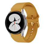 xDfind 単色カラフルバックル クイックリリースシリコンウォッチバンド、Samsung Galaxy Watch3 41mm用