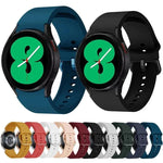 xDfind ソリッドカラー カラフルバックル クイックリリースシリコンウォッチバンド、Samsung Galaxy Watch7 / Watch FE 40mm用、Samsung Galaxy Watch6 / Watch6 Classic用、Samsung Galaxy Watch5 / Watch5 Pro用、Samsung Galaxy Watch4 / Watch4 Classic用