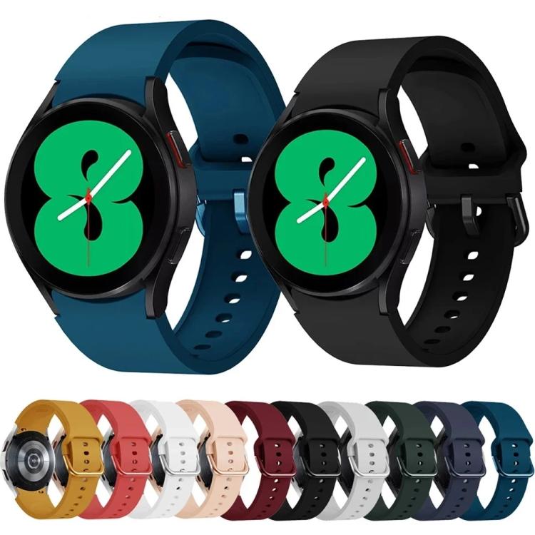 xDfind 単色カラフルバックル クイックリリースシリコンウォッチバンド、Samsung Galaxy Watch3 41mm用