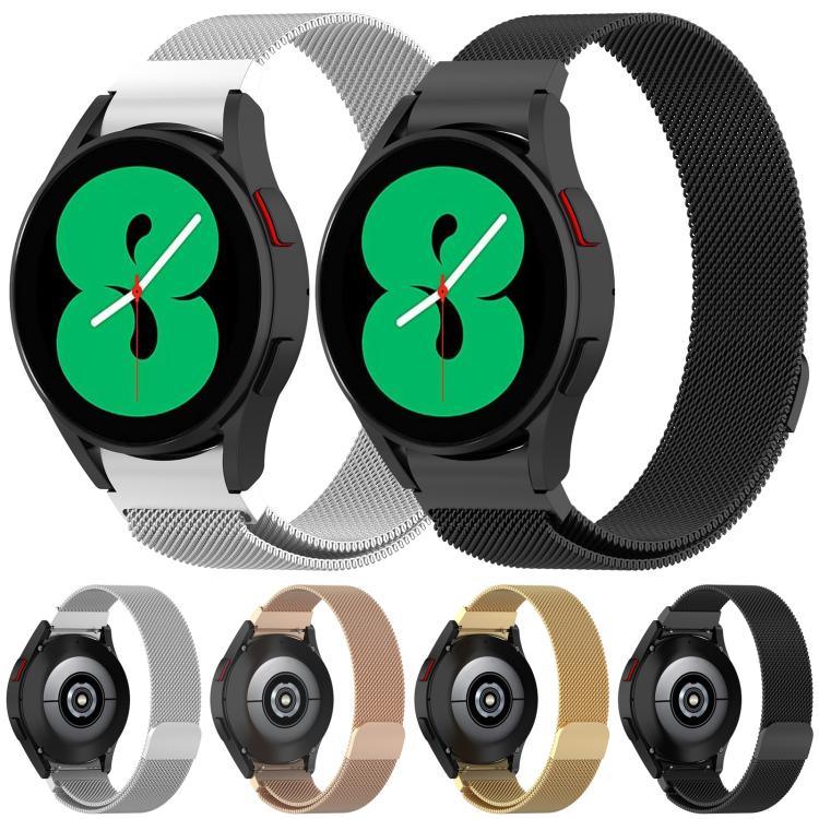 xDfind ミラノ マグネティック クイックリリース ステンレススチール 時計バンド、Samsung Galaxy Watch7 / FE / 6 / 5 / 4 用