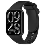 xDfind Solid Color Black Buckle Silicone Watch Band, For Xiaomi Band 10 Pro/9 Pro/Redmi Watch 6/5/4, For Redmi Watch 6 / Watch 5 / Watch 4