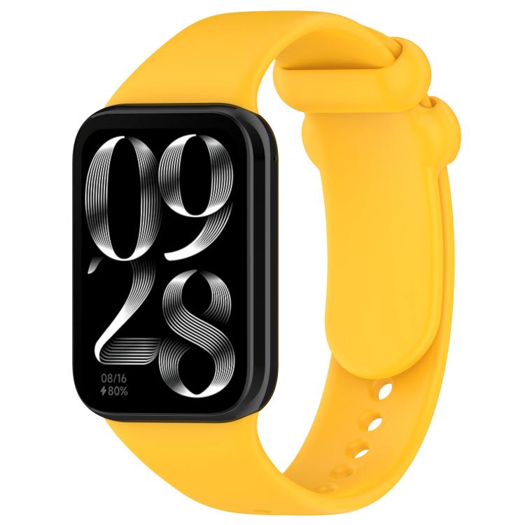 xDfind Solid Color Black Buckle Silicone Watch Band, For Xiaomi Band 10 Pro/9 Pro/Redmi Watch 6/5/4, For Redmi Watch 6 / Watch 5 / Watch 4