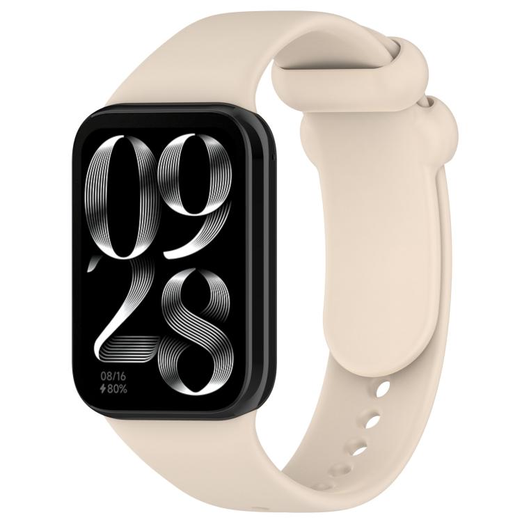 xDfind Solid Color Black Buckle Silicone Watch Band, For Xiaomi Band 10 Pro/9 Pro/Redmi Watch 6/5/4, For Redmi Watch 6 / Watch 5 / Watch 4