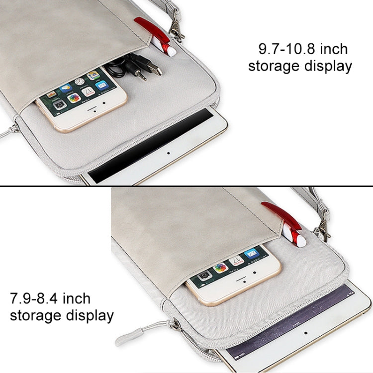 ND00S フェルトスリーブ保護ケース内蔵キャリングバッグ、8インチ以下タブレット用、10インチ以下タブレット用、10.8インチ以下タブレット用