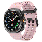 デュアルバックル カラフルドット シリコン 時計バンド、Samsung Galaxy Watch Ultra 47mm / Ultra 2025 用