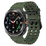 デュアルバックル カラフルドット シリコン 時計バンド、Samsung Galaxy Watch Ultra 47mm / Ultra 2025 用
