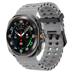 デュアルバックル カラフルドット シリコン 時計バンド、Samsung Galaxy Watch Ultra 47mm / Ultra 2025 用