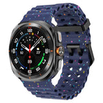 デュアルバックル カラフルドット シリコン 時計バンド、Samsung Galaxy Watch Ultra 47mm / Ultra 2025 用