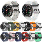 デュアルバックル カラフルドット シリコン 時計バンド、Samsung Galaxy Watch Ultra 47mm / Ultra 2025 用
