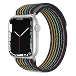 xDfind デュアルセクション ループ ナイロンウォッチバンド、Apple Watch 46mm / 49mm / 45mm / 44mm用、Apple Watch 42mm / 41mm / 40mm / 38mm用