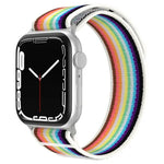 xDfind デュアルセクション ループ ナイロンウォッチバンド、Apple Watch 46mm / 49mm / 45mm / 44mm用、Apple Watch 42mm / 41mm / 40mm / 38mm用