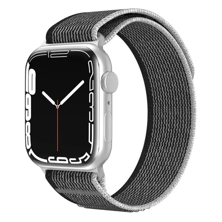 xDfind デュアルセクション ループ ナイロンウォッチバンド、Apple Watch 46mm / 49mm / 45mm / 44mm用、Apple Watch 42mm / 41mm / 40mm / 38mm用