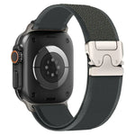 xDfind チタンバックル スナップボタンループ ナイロンウォッチバンド、Apple Watch 46mm / 49mm / 45mm / 44mm用、Apple Watch 42mm / 41mm / 40mm / 38mm用