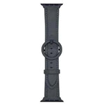 xDfind ラウンドバックル レザーウォッチバンド、Apple Watch 46mm / 49mm / 45mm / 44mm用、Apple Watch 42mm / 41mm / 40mm / 38mm用
