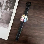 xDfind ラウンドバックル レザーウォッチバンド、Apple Watch 46mm / 49mm / 45mm / 44mm用、Apple Watch 42mm / 41mm / 40mm / 38mm用