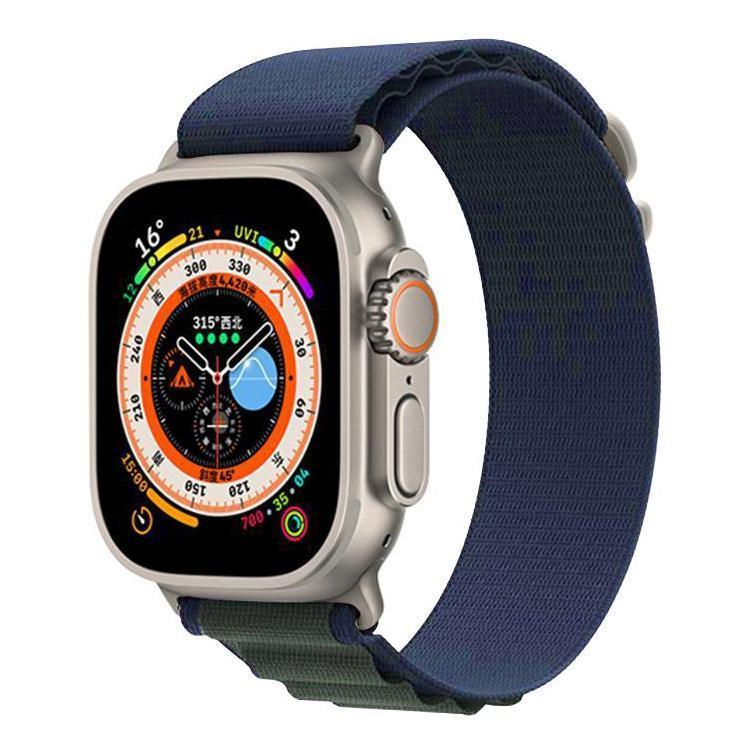 xDfind アライン ナイロンループウォッチバンド、Apple Watch 46mm / 49mm / 45mm / 44mm用、Apple Watch 42mm / 41mm / 40mm / 38mm用